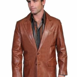 Scully Leather Company Men's Leather Jacket Collection: Scully Western Sportcoat Blazer