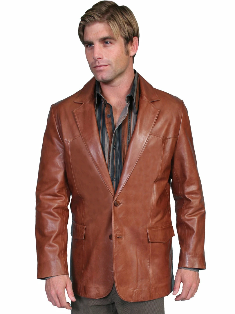 Scully Leather Company Men's Leather Jacket Collection: Scully Western Sportcoat Blazer 4 Scully Leather Company Men's Leather Jacket Collection: Scully Western Sportcoat Blazer
