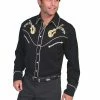 Scully Leather Company Men's Vintage Western Shirt Collection: Scully Cars & Guitars