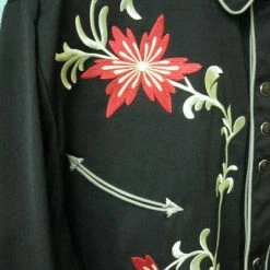 Scully Leather Company Men's Vintage Western Shirt Collection: Scully Floral Classic Design