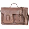 Scully Leather Company Scully 81st Aero Squadron Airborne Travel Collection: Two Gusset Work Bag Work Bags, Travel Bags, Luggage