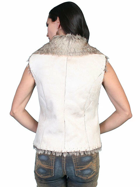 Scully Leather Company Women's Honey Creek Outerwear Collection: Faux Fur Vest, Shearling, Faux Leather Ladies' 4 Scully Leather Company Women's Honey Creek Outerwear Collection: Faux Fur Vest, Shearling, Faux Leather Ladies'