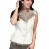 Scully Leather Company Women's Honey Creek Outerwear Collection: Faux Fur Vest, Shearling, Faux Leather Ladies'