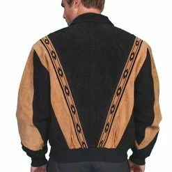 Scully Leather Company Men's Leather Jacket Collection: Scully Casual Suede Two Tone