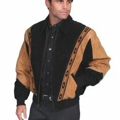 Scully Leather Company Men's Leather Jacket Collection: Scully Casual Suede Two Tone
