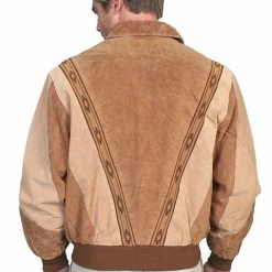 Scully Leather Company Men's Leather Jacket Collection: Scully Casual Suede Two Tone