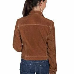 Scully Leather Company Women's Leather Jacket Collection Suede: Scully Western Jean Jacket Ladies'