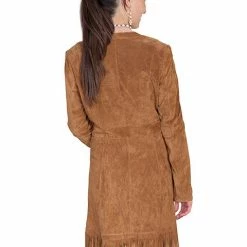 Scully Leather Company Women's Leather Jacket Collection Suede: Scully Western Fringe Coat 12 Scully Leather Company Women's Leather Jacket Collection Suede: Scully Western Fringe Coat
