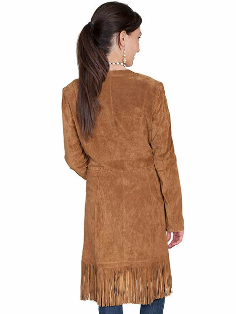 Scully Leather Company Women's Leather Jacket Collection Suede: Scully Western Fringe Coat 7 Scully Leather Company Women's Leather Jacket Collection Suede: Scully Western Fringe Coat
