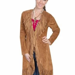 Scully Leather Company Women's Leather Jacket Collection Suede: Scully Western Fringe Coat 10 Scully Leather Company Women's Leather Jacket Collection Suede: Scully Western Fringe Coat