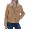 Scully Leather Company Women's Leather Jacket Collection Suede: Scully Western Jean Shearling Ladies'