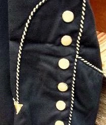 Scully Leather Company Men's Vintage Western Shirt Collection: Scully Gold Musical Notes