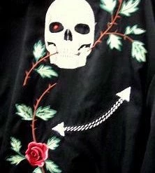 Scully Leather Company Men's Vintage Western Shirt Collection: Scully Skulls & Roses