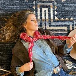 American Dakota Textiles Decor Voices Collection: Shoot Me Straight Natural Area Rugs