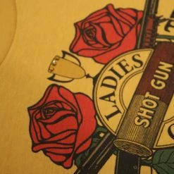 Original Cowgirl Clothing T-Shirts: Shotgun Shooting Club Mustard Ladies'