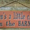 OutWest Shop Wall Sign Barn: Heaven's A Little Closer In The Barn! Decor 1 OutWest Shop Wall Sign Barn: Heaven's A Little Closer In The Barn! Decor