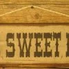 OutWest Shop Wall Sign Home: Home Sweet Home
