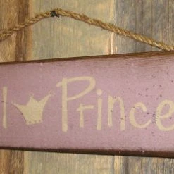 OutWest Shop Decor Wall Sign Home: Kids Cowgirl Princess