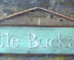 OutWest Shop Decor Wall Sign Home: Kids Little Buckaroo