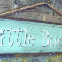 OutWest Shop Decor Wall Sign Home: Kids Little Buckaroo