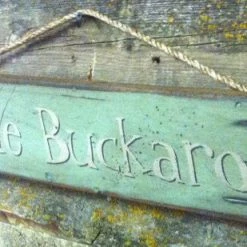 OutWest Shop Decor Wall Sign Home: Kids Little Buckaroo