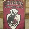 OutWest Shop Wall Sign Rodeo: Cheyenne Frontier Days Decor
