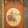 OutWest Shop Wall Sign Rodeo: Cheyenne Buffalo Frontier Days