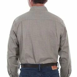 Scully Leather Company Men's Farthest Point Collection Shirt: Vintage Slub