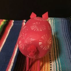 Edith Herbert John Folk Art Navajo Hand Carved Small Pig Decor