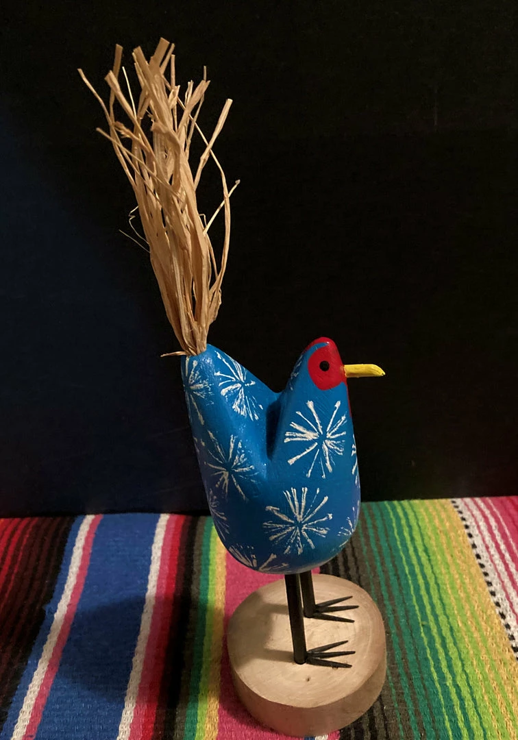 Edith Herbert John Folk Art Navajo Hand Carved Small Standing Chickens 18 Edith Herbert John Folk Art Navajo Hand Carved Small Standing Chickens