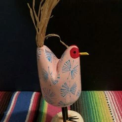 Edith Herbert John Folk Art Navajo Hand Carved Small Standing Chickens 33 Edith Herbert John Folk Art Navajo Hand Carved Small Standing Chickens
