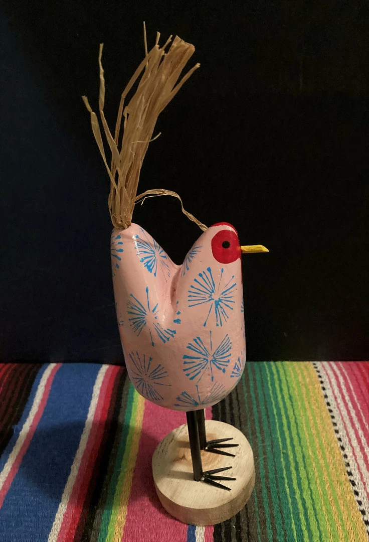 Edith Herbert John Folk Art Navajo Hand Carved Small Standing Chickens 17 Edith Herbert John Folk Art Navajo Hand Carved Small Standing Chickens