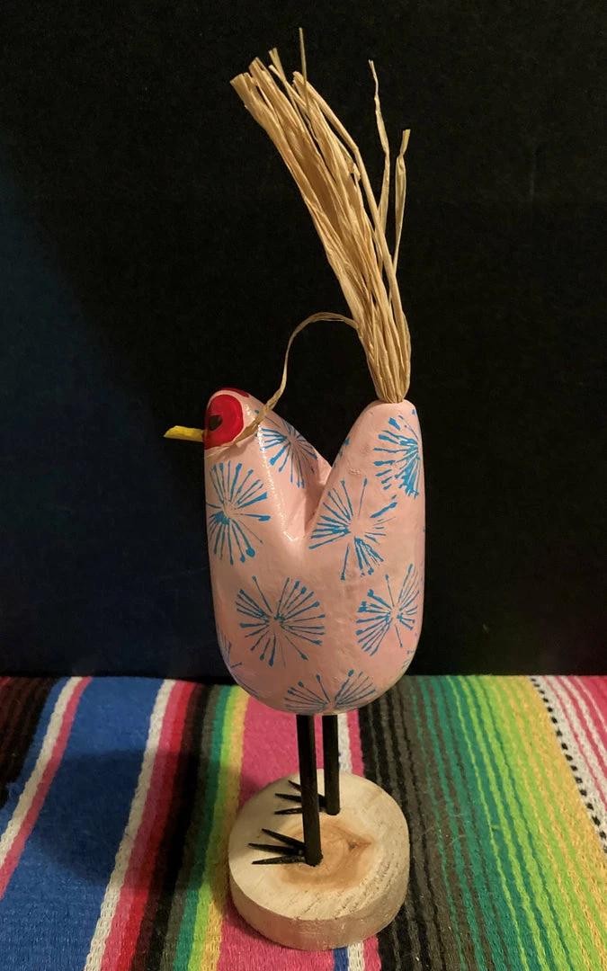 Edith Herbert John Folk Art Navajo Hand Carved Small Standing Chickens 11 Edith Herbert John Folk Art Navajo Hand Carved Small Standing Chickens