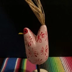 Edith Herbert John Folk Art Navajo Hand Carved Small Standing Chickens 29 Edith Herbert John Folk Art Navajo Hand Carved Small Standing Chickens