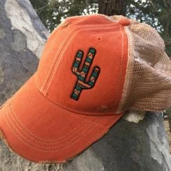 Original Cowgirl Clothing Cap: Southwest Cactus Ladies'