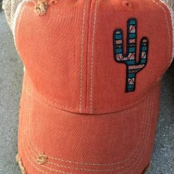 Original Cowgirl Clothing Cap: Southwest Cactus Ladies'