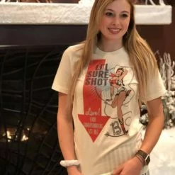 Original Cowgirl Clothing T-Shirts: Rockin' B Ranch Li'l Sure Shot