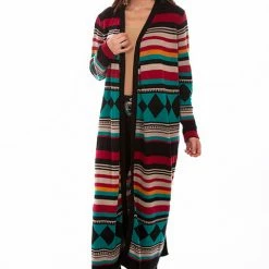 Scully Leather Company Women's Honey Creek Collection Sweater: Bold Stripes Ladies' 7 Scully Leather Company Women's Honey Creek Collection Sweater: Bold Stripes Ladies'