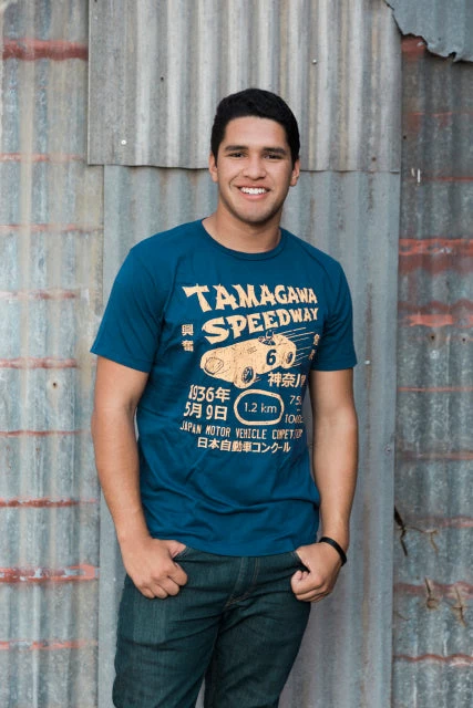 Men's M&P Speed Shop T-Shirt: Tamagawa Speedway 3 Men's M&P Speed Shop T-Shirt: Tamagawa Speedway