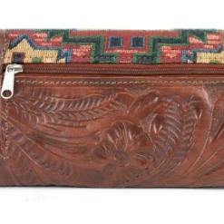 American West Handbags Ladies' American West Handbag Bella Beau Collection: Leather Tri-Fold Western Wallet
