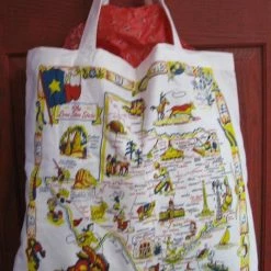 OutWest Shop Texas Flour Sack Tote