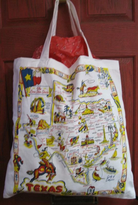 OutWest Shop Texas Flour Sack Tote 3 OutWest Shop Texas Flour Sack Tote