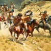 TXLC Custom Tile Western Art Tile: Artist Frank McCarthy "The Decoys" Made In The USA For Home