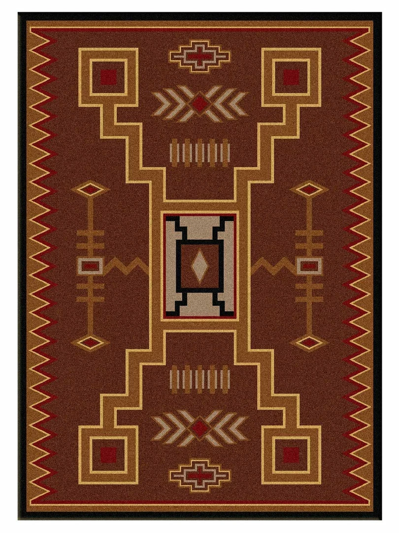 American Dakota Textiles Cabin Collection: Thunderstorm Area Rugs 4 American Dakota Textiles Cabin Collection: Thunderstorm Area Rugs