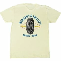 Men's M&P Speed Shop T-Shirt: Vintage Trademark Tire Shop