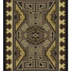 American Dakota Textiles Cabin Collection: Trader Blanket Area Rugs