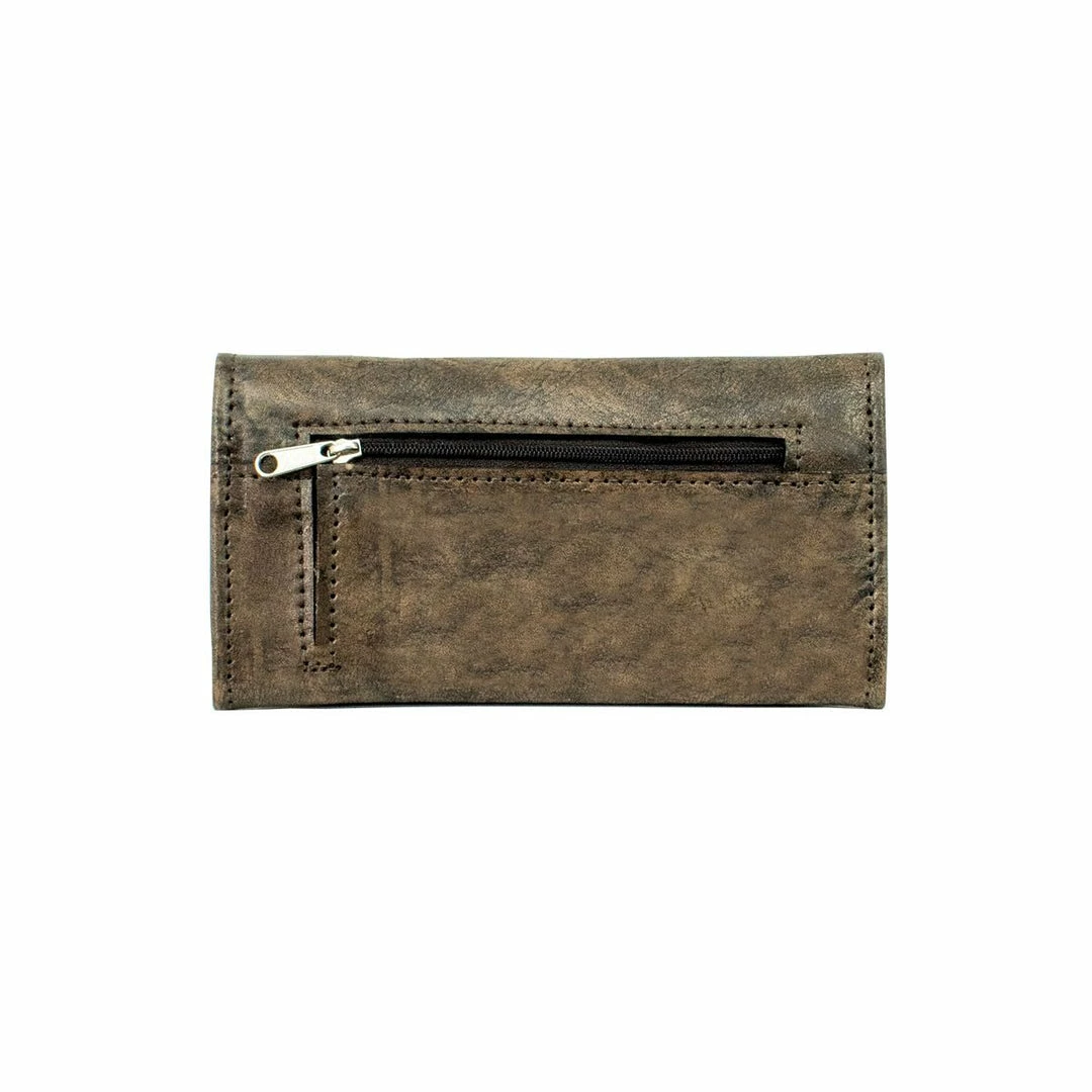 American West Handbags Ladies' American West Handbag Tribal Weave Collection: Leather Tri-Fold Western Wallet 7 American West Handbags Ladies' American West Handbag Tribal Weave Collection: Leather Tri-Fold Western Wallet