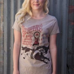 Original Cowgirl Clothing T-Shirts: Trick Rider Ladies'
