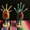 Edith Herbert John Decor Folk Art Navajo Hand Carved Small Turkey