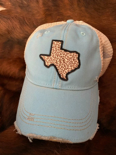 Original Cowgirl Clothing Cap: Texas Leopard 6 Original Cowgirl Clothing Cap: Texas Leopard